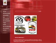 Tablet Screenshot of kaefertoms-homepage.de